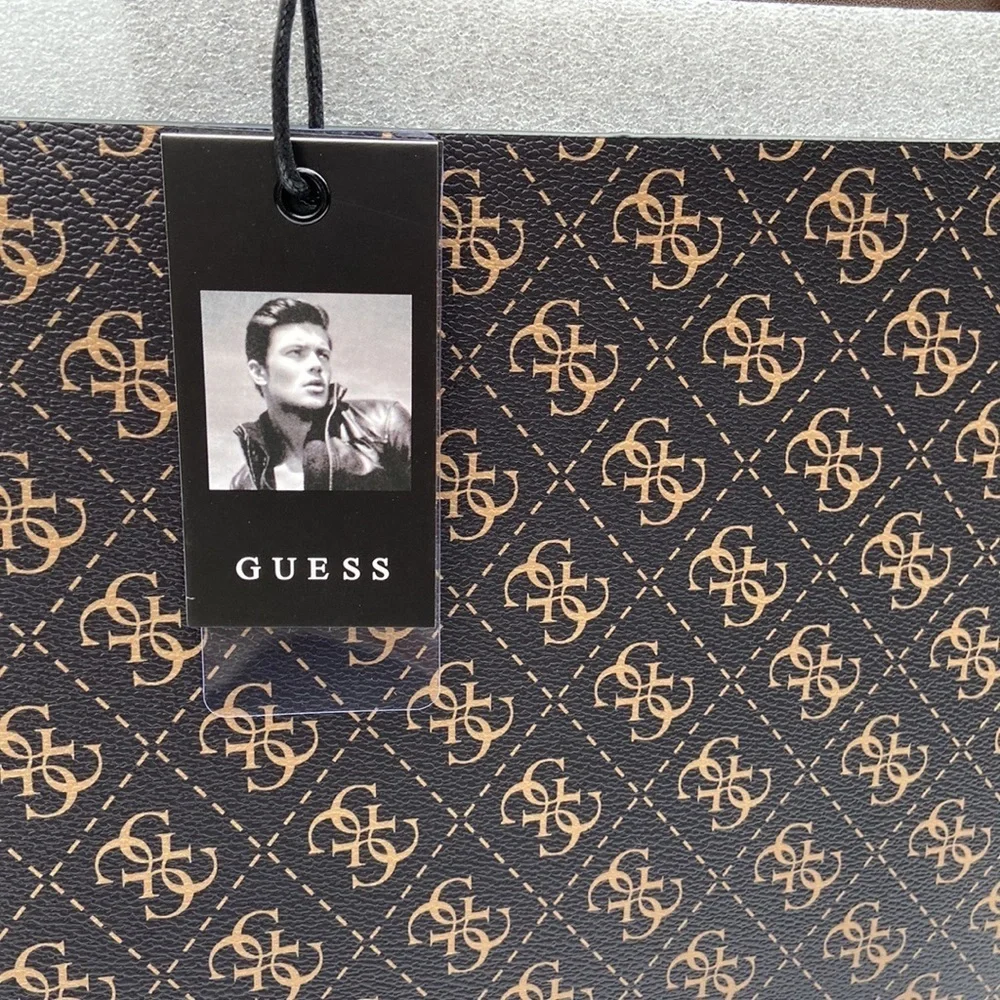 New GUESS Vezzola Logo Briefcase